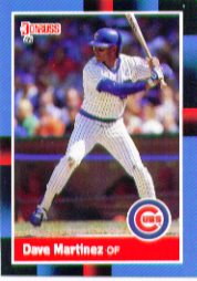 1988 Donruss Baseball Cards    438     Dave Martinez